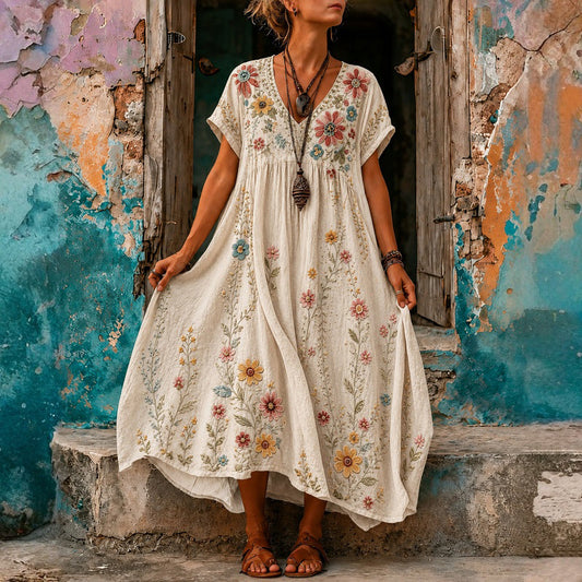 Marie | Robe Décontractée À Imprimé Floral
