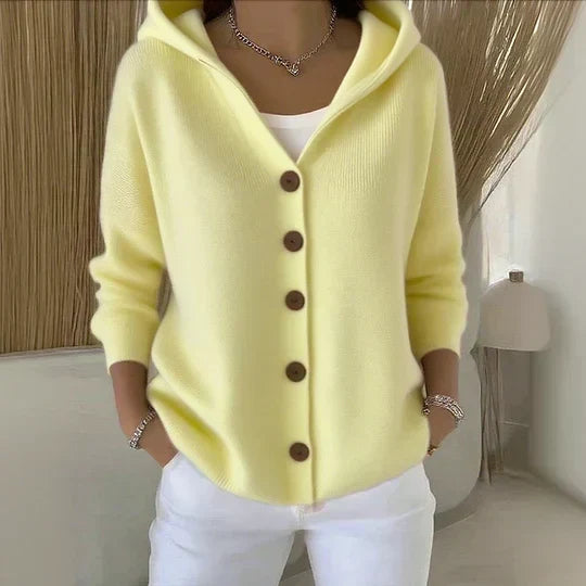 Anais | Veste en Tricot avec Capuche