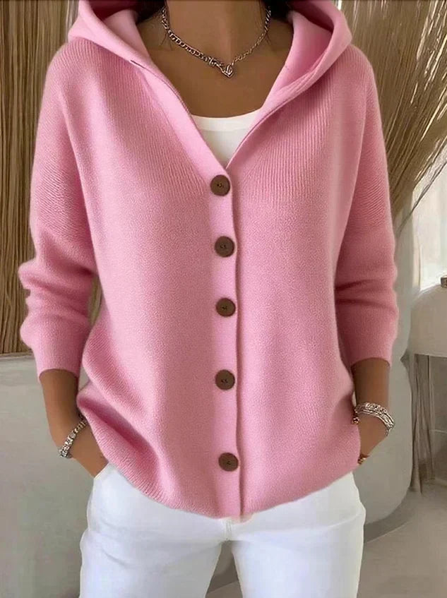 Anais | Veste en Tricot avec Capuche