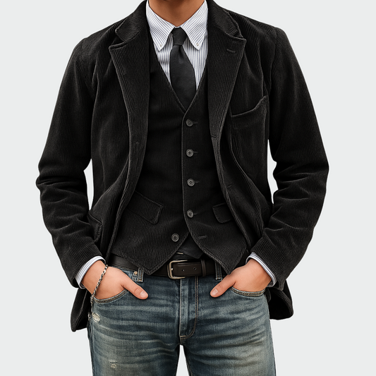 Antoine | Blazer élégant pour homme avec gilet