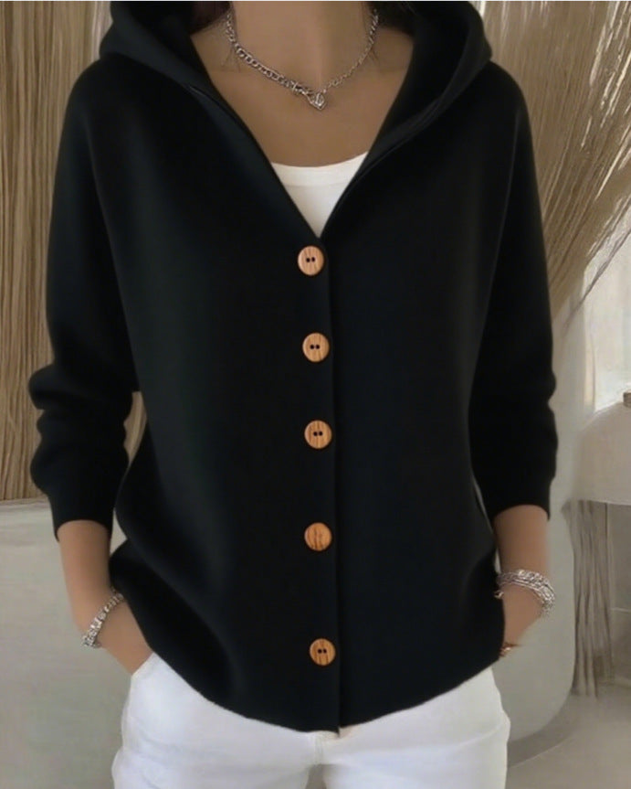 Anais | Veste en Tricot avec Capuche