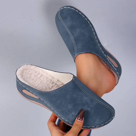 Amelie™ | Pantoufles orthopédiques chaudes confort quotidien