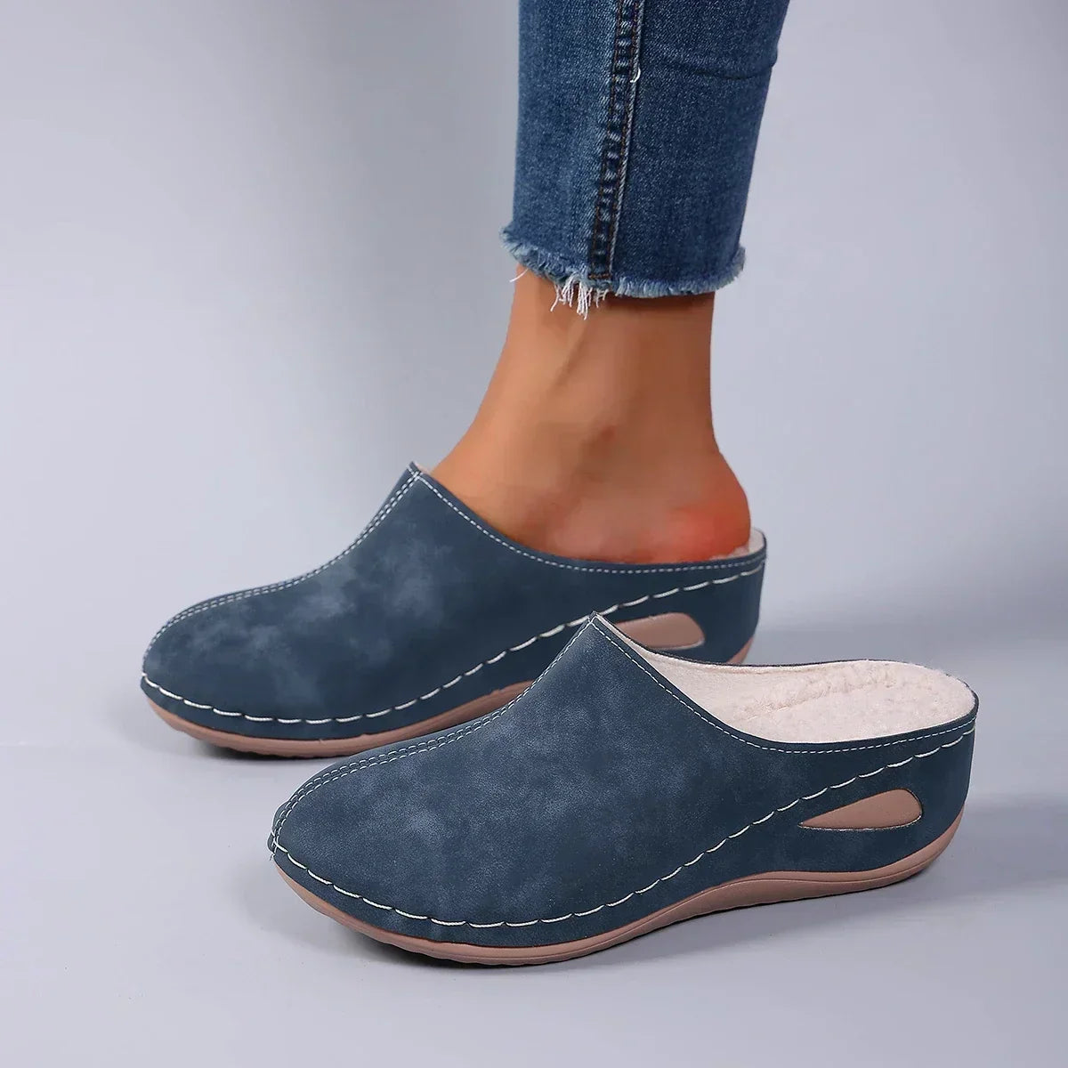 Amelie™ | Pantoufles orthopédiques chaudes confort quotidien