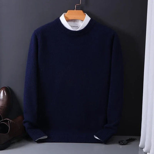 Olivier | Pull Col Rond Maille Douce