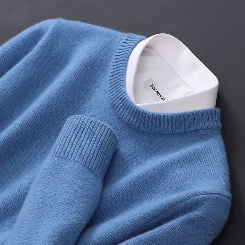 Olivier | Pull Col Rond Maille Douce