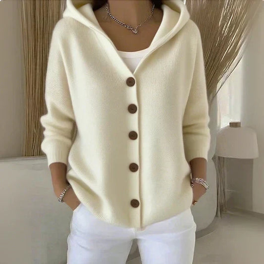 Anais | Veste en Tricot avec Capuche